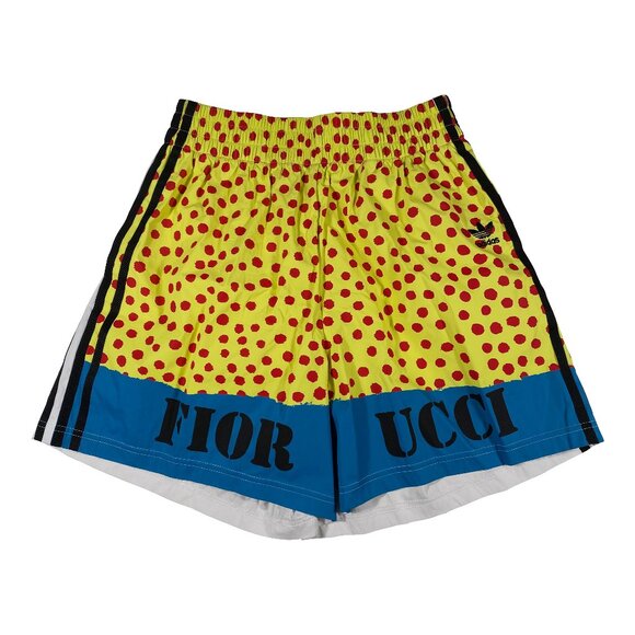 Adidas Originals x FIORUCCI Graphic Casual Shorts Size 26 - Picture 1 of 11